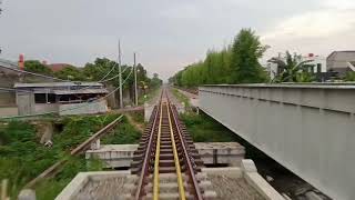 DOUBLE TRACK SUDAH AKTIF  BACKRIDE CL BARAYA KIARACONDONG  GEDEBAGE SETELAH SWITCH OVER DT [upl. by Amer]