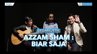 Azzam Sham  Biar Saja LIVE [upl. by Hereld]