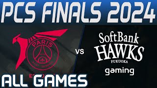 PSG vs SHG Highlights ALL GAMES  PCS Grand Final 2024  PSG Talon vs SoftBank HAWKS by Onivia [upl. by Aikimat]