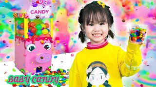 ROBERT TINH NGHỊCH VÀ CHIẾC MÁY NHẢ KẸO THẦN KỲ  Baby Candy Tiếng Việt [upl. by Kanya]