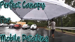 PERFECT CANOPY FOR MOBILE DETAILING [upl. by Accebor439]