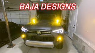 2020 4Runner Baja Designs Fog Lights and Ditch Lights Install [upl. by Dearr327]