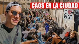 La cruda realidad de los Inmigrantes en Nueva York 🥲 [upl. by Quintin560]