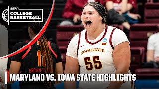 Maryland Terrapins vs Iowa State Cyclones  Full Game Highloghts  NCAA Tournament [upl. by Ayerim]