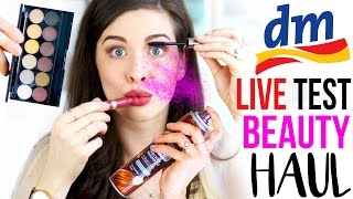 GENIALE NEUE DM BEAUTY PRODUKTE im LIVE TEST  DROGERIE DM HAUL April Mai 2016  TOP NEUHEITEN [upl. by Brooks499]