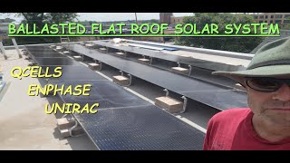 Installing 81 kW Ballasted Solar System [upl. by Nauqahs]