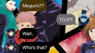 Toji Joins😂💀 Jujutsu Kaisen Groupchat Part 2 [upl. by Kernan]