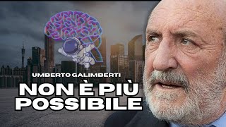 Umberto Galimberti non possiamo più avere un ulteriore sviluppo economico finanziario [upl. by Dewie]