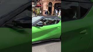 Ferrari 812 Competizione Acceleration in London [upl. by Eanyl]