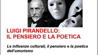 Pirandello pensiero e poetica [upl. by Enilrem]