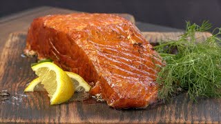 How To Cook Cedar Planked Salmon  1 Minute Cut [upl. by Ahcsim359]