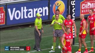 Controversial call goes Dees way  AFL [upl. by Llyrpa]