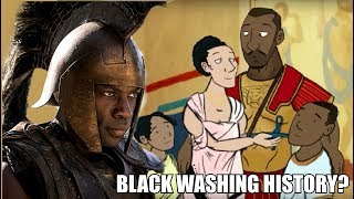 Black Washing History Troy amp BBC Cartoon Debunking [upl. by Jermyn]