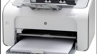 Распаковка и обзор принтера HP LaserJet P1102 [upl. by Ydniahs]