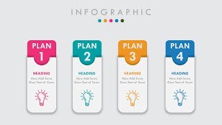 Animated PowerPoint Infographic Slide Design Tutorial [upl. by Naves]