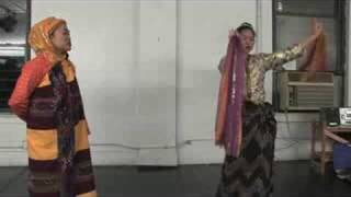 Filipino Tribal Dancing  Filipino Dancing Scarves [upl. by Alaj]