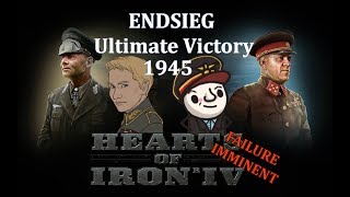 HoI4 Endsieg 1945 WW2 Germany  7 Daniels Godlike Strike Force [upl. by Erinna]