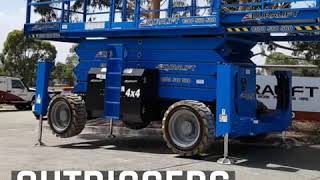 5️3️ft Rough Terrain Scissor 🚜 Lift  Duralift [upl. by Aber]