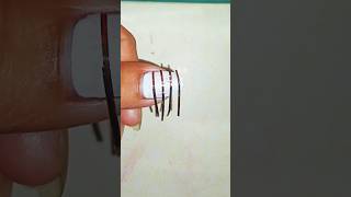 Easy Stripping Tape Nail Art shorts trendingshorts viralvideo [upl. by Eniamrahs119]