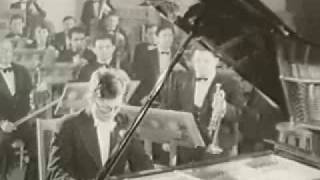 Shostakovich plays piano concerto no 1 op 35  IV 1940 [upl. by Ennaeirb358]