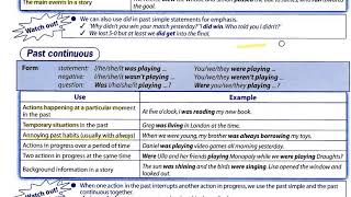 Narrative tenses [upl. by Perceval]