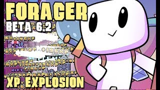 FORAGER Beta 62  Ep 24 XP Explosion Forager Lets Play [upl. by Ivo]