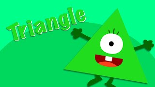 Triangle  Shape Song for Kids  Learn Shapes [upl. by Kironde]