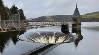 Ponsticill Reservoir  Bell Mouth Overflow [upl. by Ahtiekal]