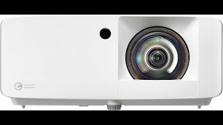 Optoma UHZ35ST Projector Review – Pros amp Cons – Short Throw Laser Projector [upl. by Myrtia]