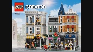 LEGO Creator 10255 Assembly Square  instruction timelapse [upl. by Karissa]