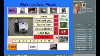 AAC for Aphasia A Review of Visual Scenes Display Project [upl. by Rossen309]