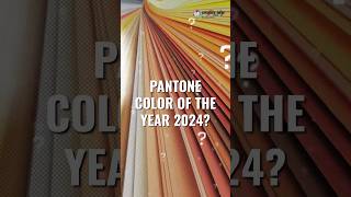 Pantone Color of the Year 2024 What is Pantone Colors shorts pantonecolor creativedge [upl. by Anum447]