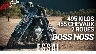 ESSAI  Boss Hoss  455 chevaux 495 kilos V8 [upl. by Keele]