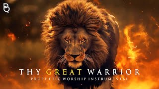 Powerful Prophetic Warfare Music  Your Great Warrior Fear Not [upl. by Garcia861]