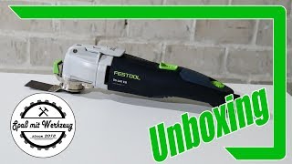 Festool OS400 EQ Set Vecturo 🛠 Multitool Unboxing [upl. by Lud]