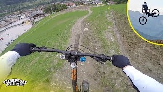 BIKEPARK SCHLADMING 2018 neuer kicker ●GoproFull RUN 26 [upl. by Esbensen124]