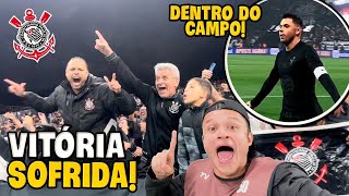 VIRADA EMOCIONANTE DO CORINTHIANS COM SHOW DA TORCIDA EM ITAQUERA [upl. by Aleacin]