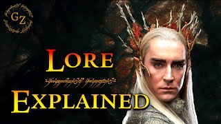 The History of Mirkwood  Lord of the Rings Lore  MiddleEarth [upl. by Nawat]