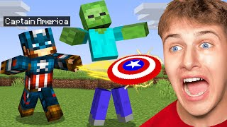 Minecraft Manhunt but Im Overpowered Superheroes [upl. by Fisher]