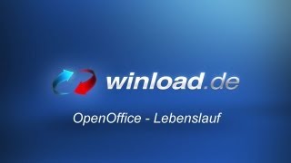 OpenOffice  Lebenslauf erstellen  Winoadde [upl. by Aimee]