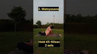 Exercise for thyroid fitness yoga exercise GouravKhatri gym [upl. by Stephenie]