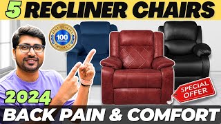 Best Recliner Chair⚡ Best Recliner Chair For Back Pain 2024⚡Best Recliners for Sleeping 2024 [upl. by Kloman]