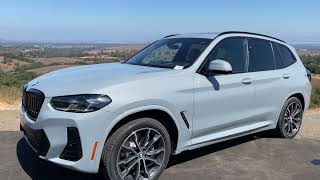 Tour the 2022 X3 xDrive 30i in Brooklyn Grey  4K [upl. by Gnek]