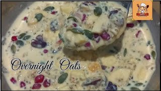 Overnight Oats Recipe  Easy Oats breakfast recipe  oatmeal  No cook oats recipe [upl. by Kerrin225]