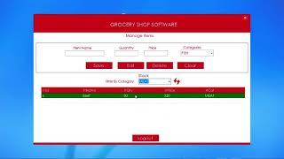 Grocery Shop Management System Using VbNet [upl. by Assecnirp]