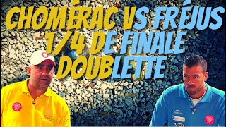 14 de Finale Doublette Chomérac vs Fréjus Trophée des Villes 2022  Pétanque [upl. by Yelnet]