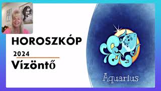 Horoszkóp 2024 VÍZÖNTŐ  Szerelem párkapcsolat horoszkóp VÍZÖNTŐ jegy 2024 [upl. by Anica]