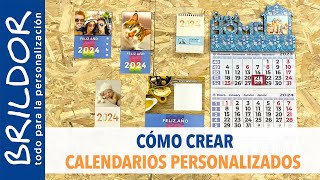 ✅Como hacer CALENDARIO PERSONALIZADO GRATIS en 5 minuto [upl. by Naitsirc947]