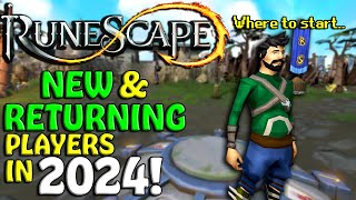 BEST Tips For NEW amp RETURNING Players  RuneScape 3 2024 [upl. by Malha162]