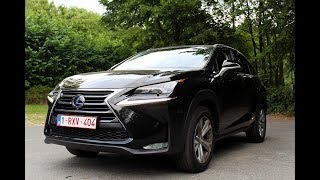 2017 Lexus NX 300h Review  The Euro Car Show [upl. by Elakram]